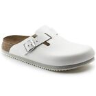 Birkenstock Boston Super Grip White Clog