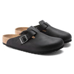 Birkenstock Men's Boston Grip Black Leather