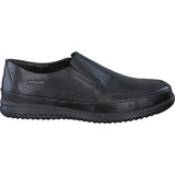 Mephisto Mens Twain Black Rubber Casual Shoes